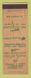Matchbook Cover - The Corkscrew Liquor Store Scarsdale NY