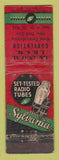 Matchbook Cover - Sylvania Radio Tubes IRSM Convention New York City 1936 WORN