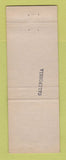 Matchbook Cover - Berenda Cafe CA low phone #1
