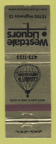 Matchbook Cover - Westdale Liquors