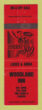 Matchbook Cover - Woodland Inn Ray MN