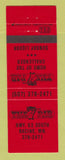 Matchbook Cover - The 7th Rib Racine MN