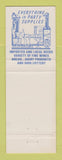 Matchbook Cover - 5 Points Drive Thru Poland OH liquor