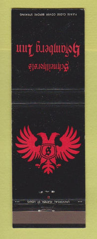 Matchbook Cover - Schneithorst's Hofamberg Inn St Louis MO
