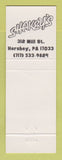 Matchbook Cover - Shakey's Hershey PA liquor