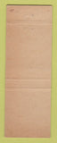 Matchbook Cover - Basin Motor Motel Moses Lake WA