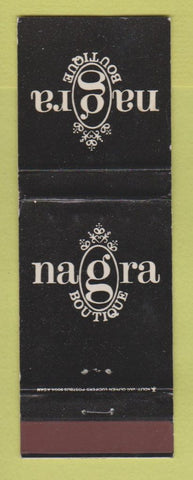 Matchbook Cover - Nagra Boutique Deurne Belgium WEAR