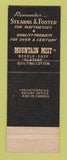 Matchbook Cover - Stearns & Foster Mattresses Cincinnati OH