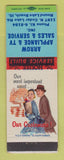 Matchbook Cover - Arrow Appliance TV Round Lake Beach IL WEAR