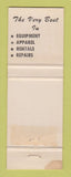 Matchbook Cover - Ski Barn Dick Kiley Pawtucket RI WEAR