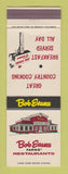 Matchbook Cover - Bob Evans Farms Restaurants
