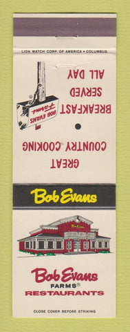 Matchbook Cover - Bob Evans Farms Restaurants