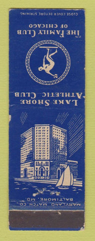 Matchbook Cover - Lake Shore Athletic Club Chicago IL WEAR