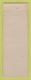 Matchbook Cover - Alisio's Club 100 Italian Long Beach CA WEAR