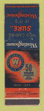 Matchbook Cover - Westinghouse 1953 Hamilton ON Canada WEAR