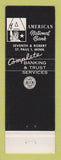 Matchbook Cover - American National Bank St Paul MN