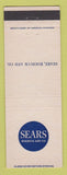 Matchbook Cover - Sears Roebuck and Company