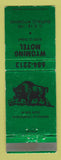 Matchbook Cover - Wyoming Motel Buffalo WY WEAR