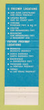 Matchbook Cover - Colony Kitchen CHAIN WRITING CA