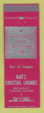 Matchbook Cover - Rae's Cocktail Lounge Empire CA