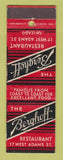 Matchbook Cover - Berghoff Restaurant Chicago IL