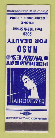 Matchbook Cover - Naso Beauty Salon