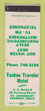 Matchbook Cover - Yankee Traveler Motel St Johnsbury VT