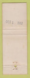 Matchbook Cover - Pa Lo Mar Motel Springfield VT DD Bean