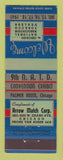 Matchbook Cover - Arrow Match Corp NATD Convention Chicago IL 1941