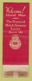 Matchbook Cover - National Hotel Expo 1939 Diamond Match WEAR