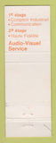 Matchbook Cover - Payette Radio Montreal QC