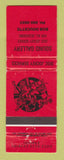Matchbook Cover - South Gallery Music Store Canada WORN