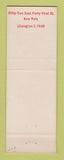 Matchbook Cover - The Chemists' Club New York City WEAR