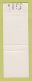 Matchbook Cover - Erv Johnson Studios Musical Instruments Racine WI