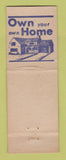 Matchbook Cover - M Curtis Pearson Real Estate Madison WI WEAR