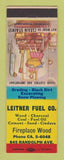 Matchbook Cover - Leitner Fuel Company