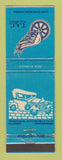 Matchbook Cover - Killarney Transvaal Auto Club Johannesburg South Africa WEAR