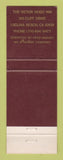 Matchbook Cover - The Victor Hugo Inn Laguna Beach CA