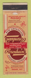 Matchbook Cover - Rosenhain's Restaurant Bar Bronx NY WEAR