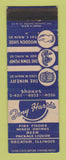 Matchbook Cover - Tony Harris Restaurant liquor Decatur IL