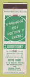 Matchbook Cover - Town se n da Motor Court motel Marineland FL WEAR