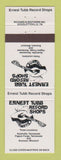 Matchbook Cover - Ernest Tubbs Record Shops Nashville Pigeon Forge TN