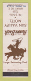 Matchbook Cover - Sun Valiley Motel El Paso TX