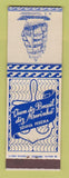 Matchbook Cover - Brazil Brasil Navy NE Guanabara WEAR