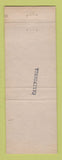 Matchbook Cover - Berenda Cafe CA low phone #1
