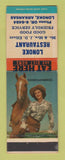 Matchbook Cover - Lonoke Restaurant AR WEAR