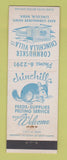 Matchbook Cover - Cornhusker Chinchilla Villa Lincoln NE WEAR