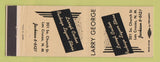 Matchbook Cover - Larry's Cactus Liquor Store Las Cruces NM WHITE