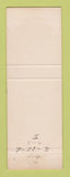 Matchbook Cover - Gem Tavern Coulee City WA pinup