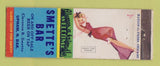 Matchbook Cover - Smette's Bar Upham ND pinup